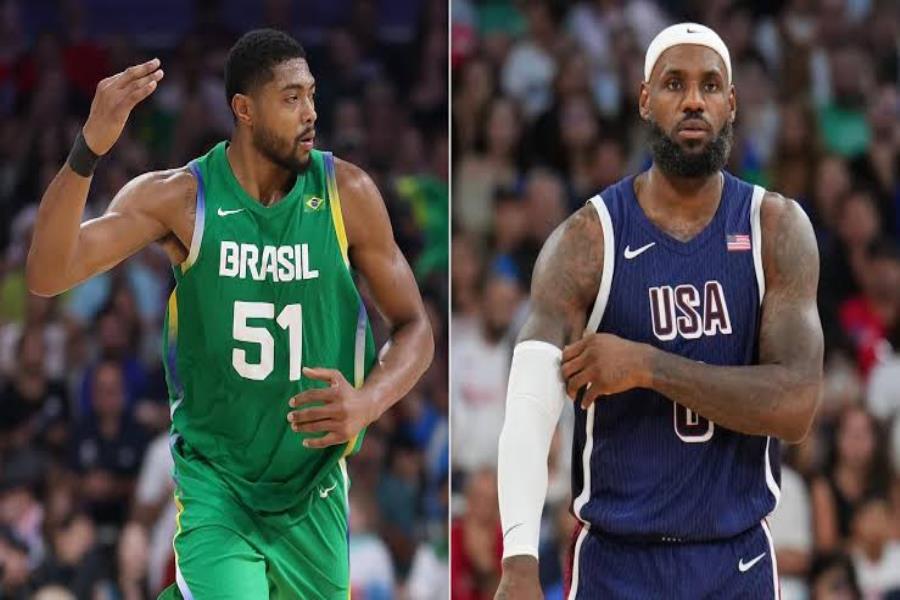 USA vs Brazil Basketball