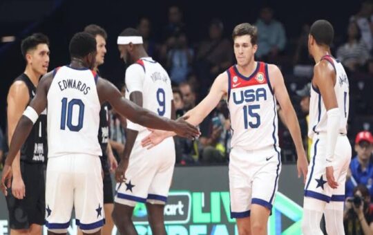 USA vs New Zealand Basketball